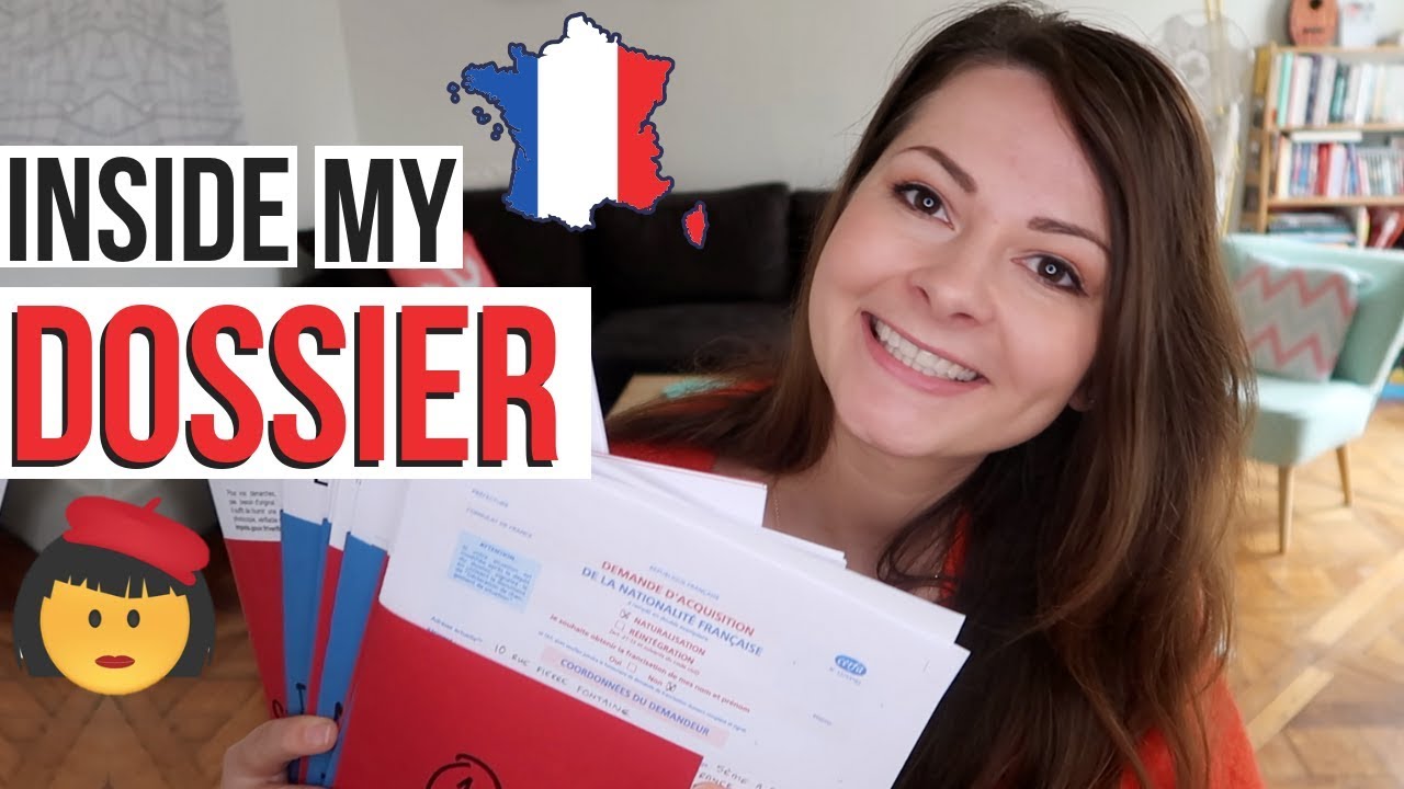 MY FRENCH NATIONALITY APPLICATION | See what's inside!