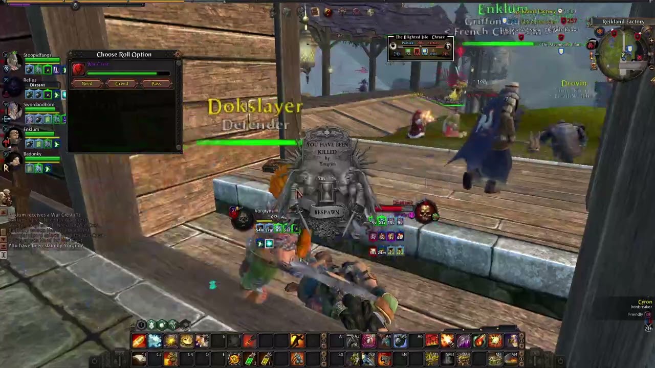 Engineer AOE DMG BG/SC Open PvP. Warhammer Online Return of Reckoning 2025.