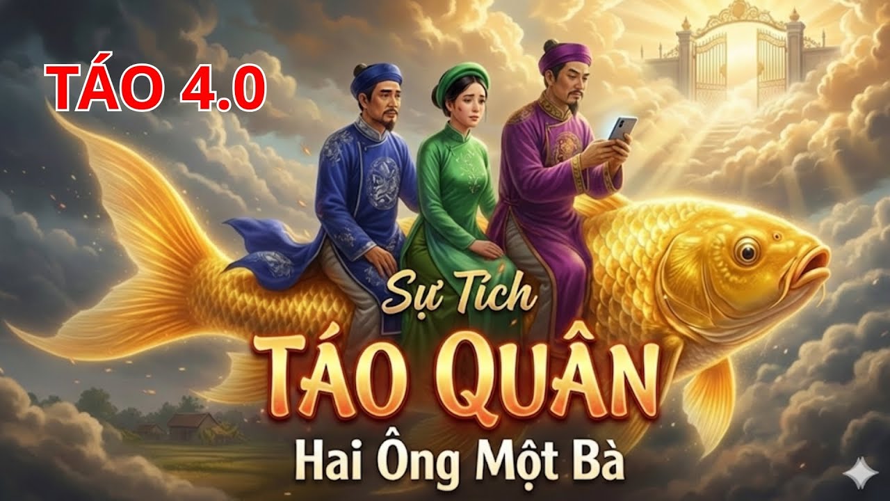 SỰ TÍCH TÁO QUÂN - 2 ông 1 bà (Cổ Tích Việt Nam) | Tết Nguyên Đán| Truyện Cổ Tích Hay Nhất 2026