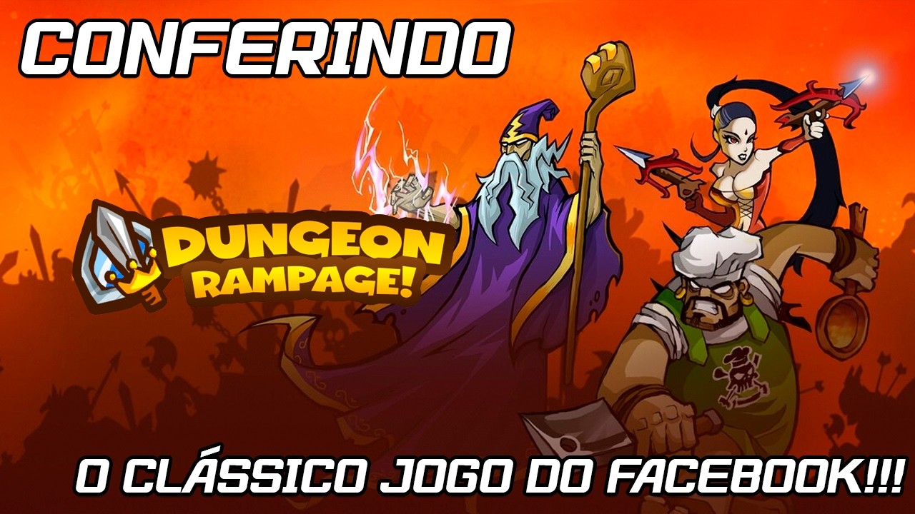 Conferindo Dungeon Rampage, o Clássico Jogo do Facebook!!!