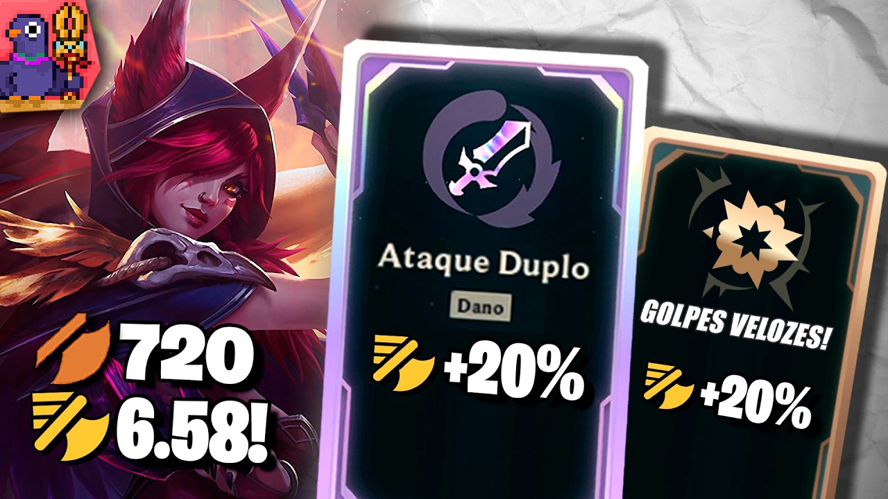 6.50 ATK SPEED??? A PARTIDA MAIS ABSURDA QUE JA TIVE DE XAYAH! | ARENA!