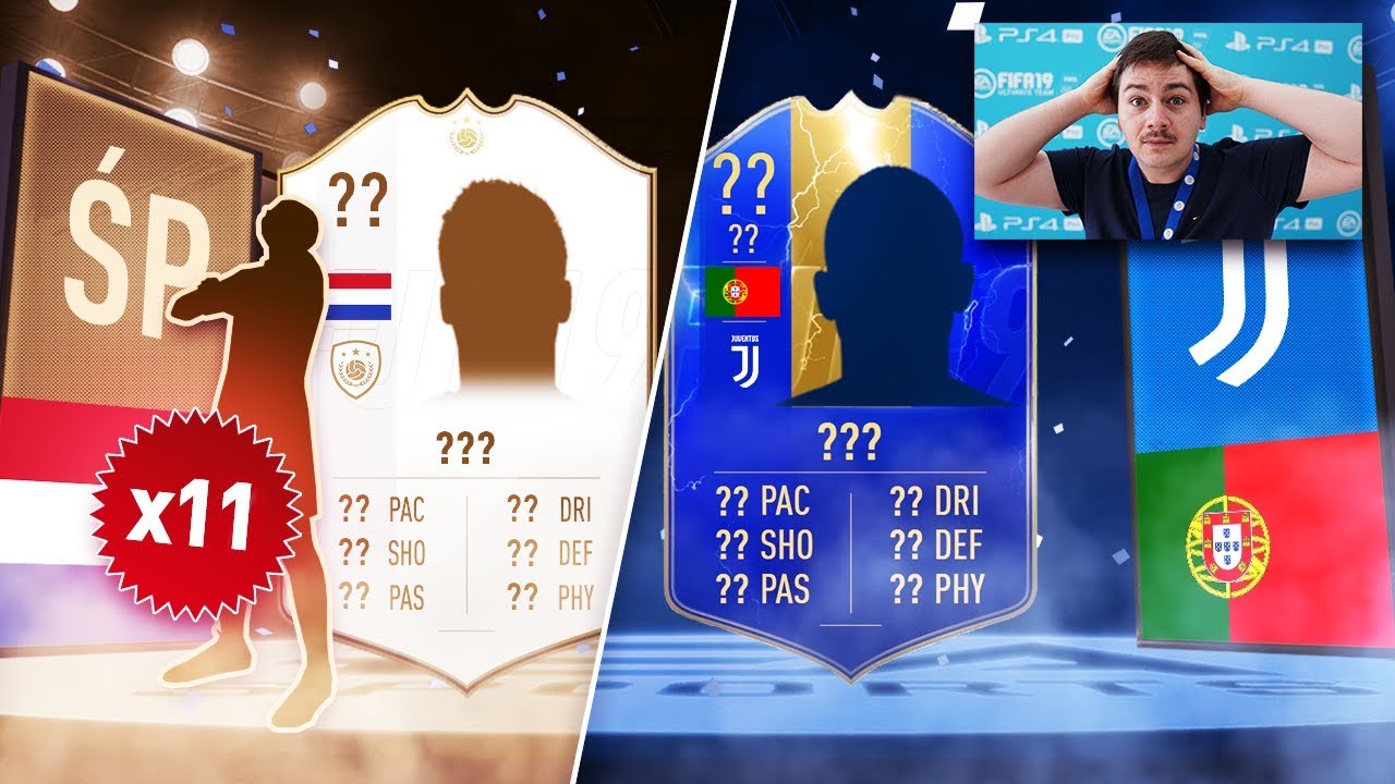 11 PACZEK Z IKONĄ! Przepaliłem je na PACZKI ZA 100K, a tam ON.. | FIFA 19 WALKOUT JUNAJTED