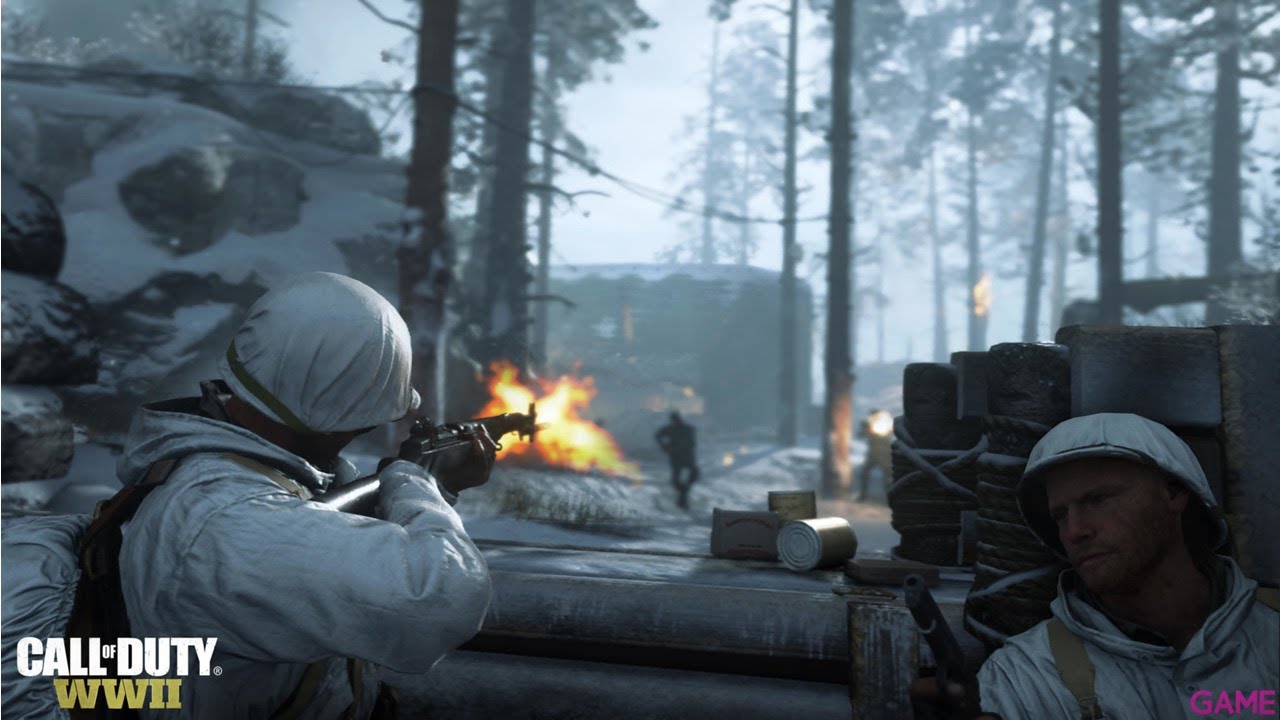 CALL DUTY  WW2 SAQUEN LOS CAIDOS ....