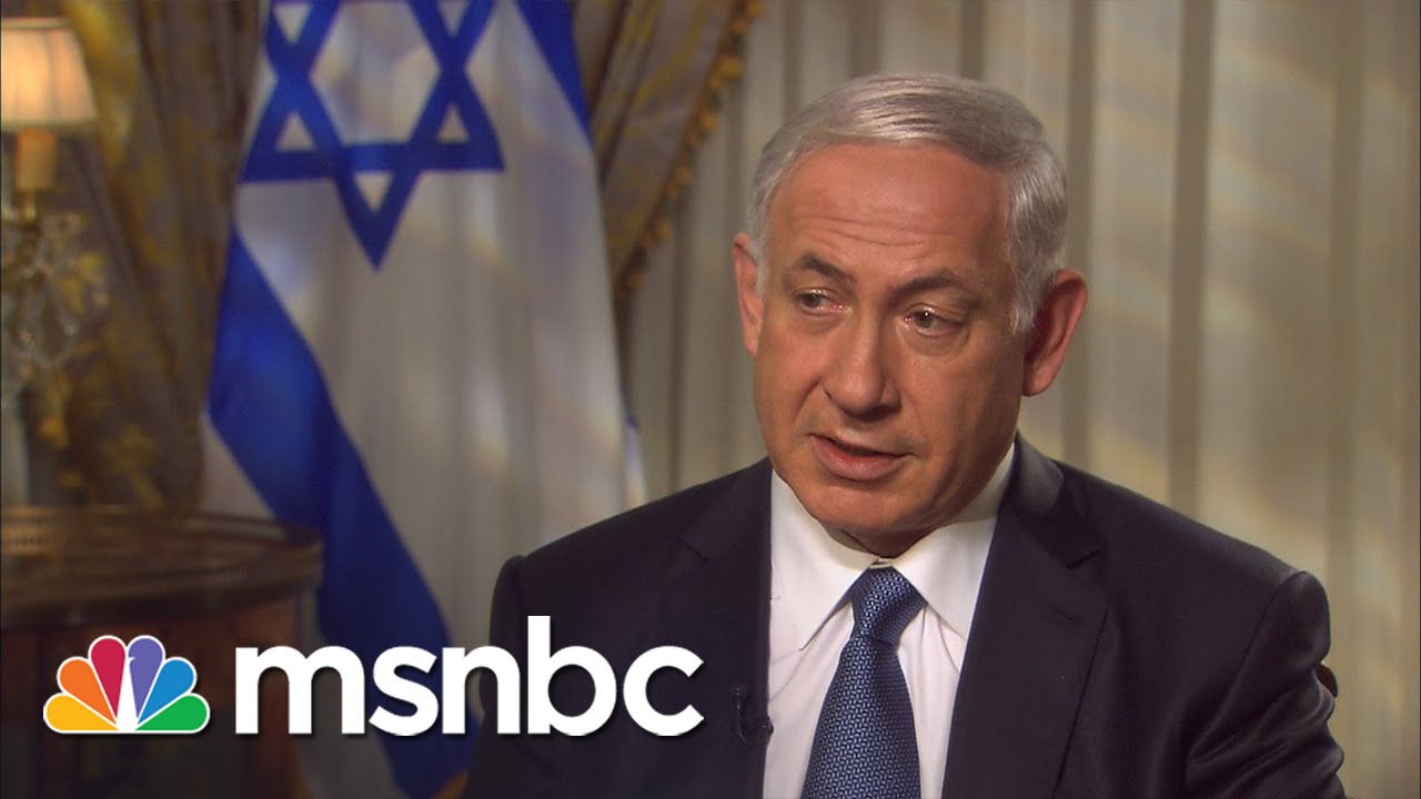 Netanyahu To Obama: 'Get The Facts Right' | Andrea Mitchell | MSNBC