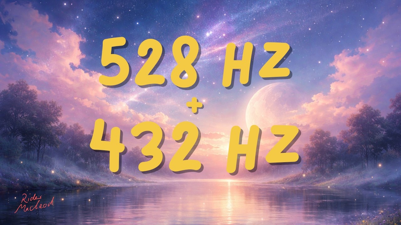528Hz + 432Hz Healing Sleep Music | DNA Repair, Stress Relief & Deep Relaxation