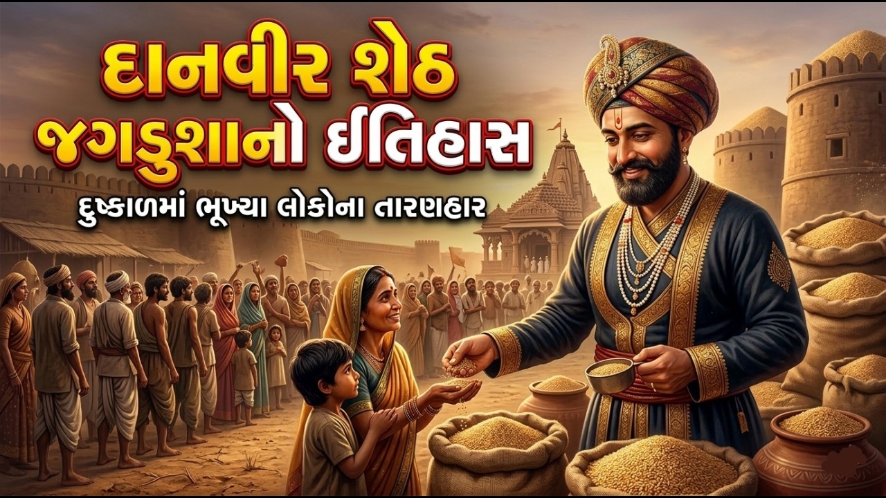 દાનવીર શેઠ જગડુશાનો ઈતિહાસ | Sheth Jagdusha History in Gujarati | Sheth Jagdusha Story