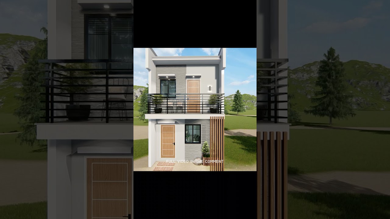 INCREDIBLE 5.2m x 4m SMALL HOUSE DESIGN EXTERIOR DESIGN