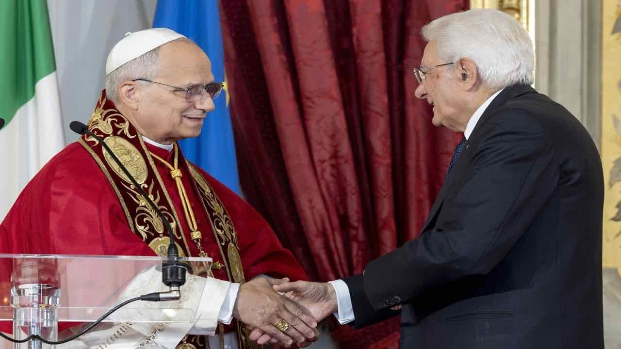 PAPA LEONE XIV DA MATTARELLA: LE PAROLE DEL PONTEFICE E DEL PRESIDENTE