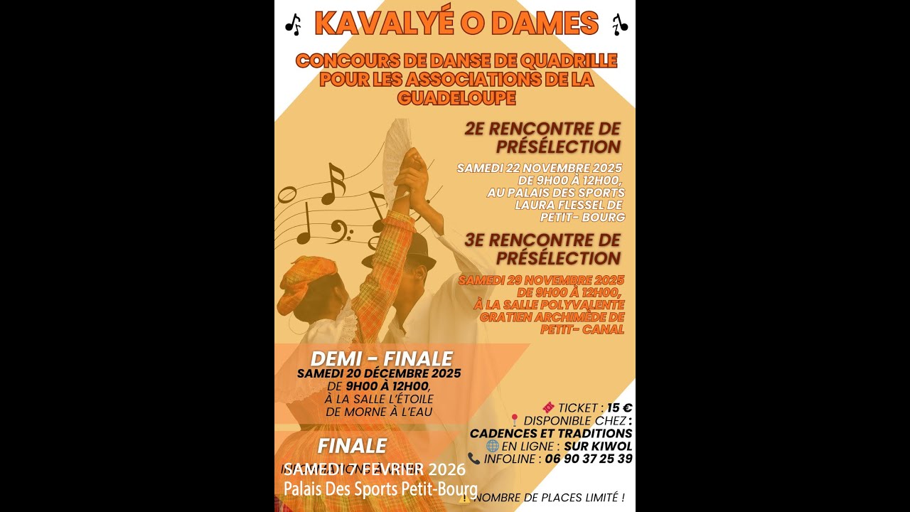 KAVALYE O DAMES Concours de quadrille 3ème P CANAL 29nov25