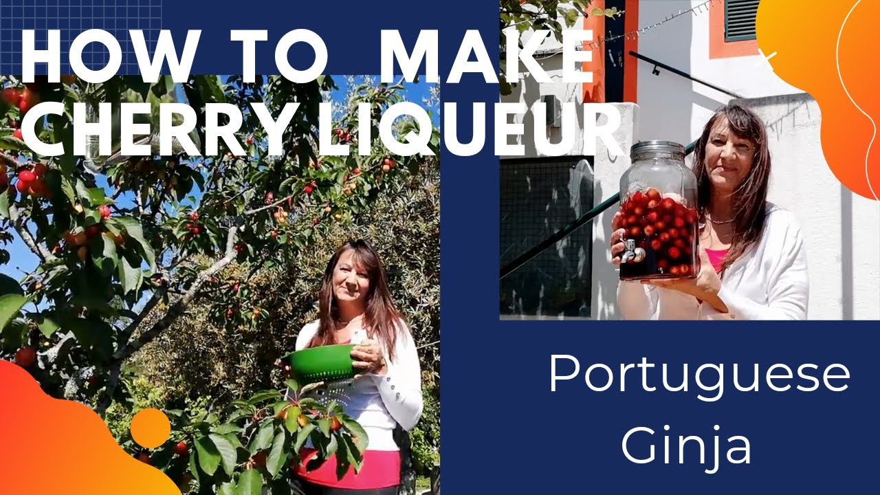 HOW TO MAKE CHERRY LIQUEUR PORTUGUESE GINJA