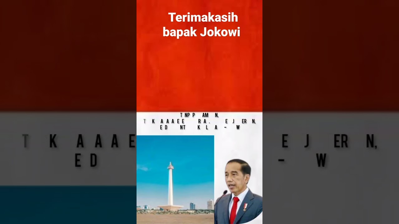 presiden Republik Indonesia Bapak Jokowi dodo