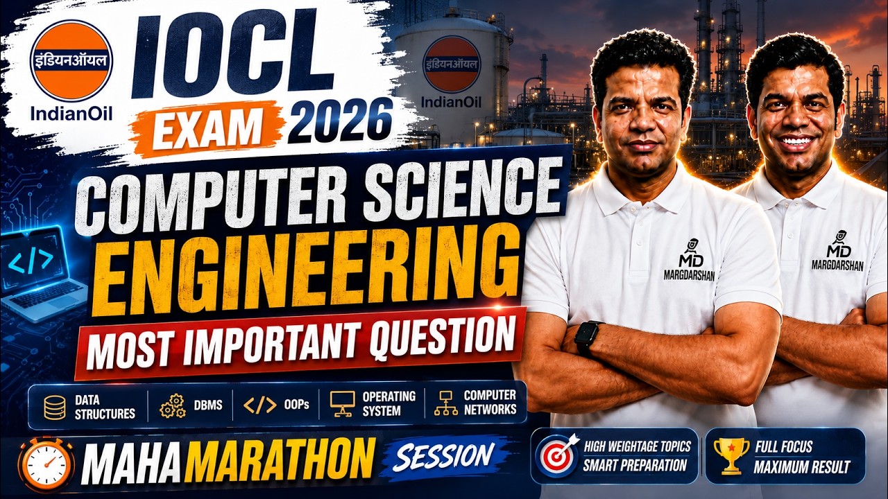 IOCL EXAM 2026 Computer Science | IOCL Exam Computer Science Preparation |