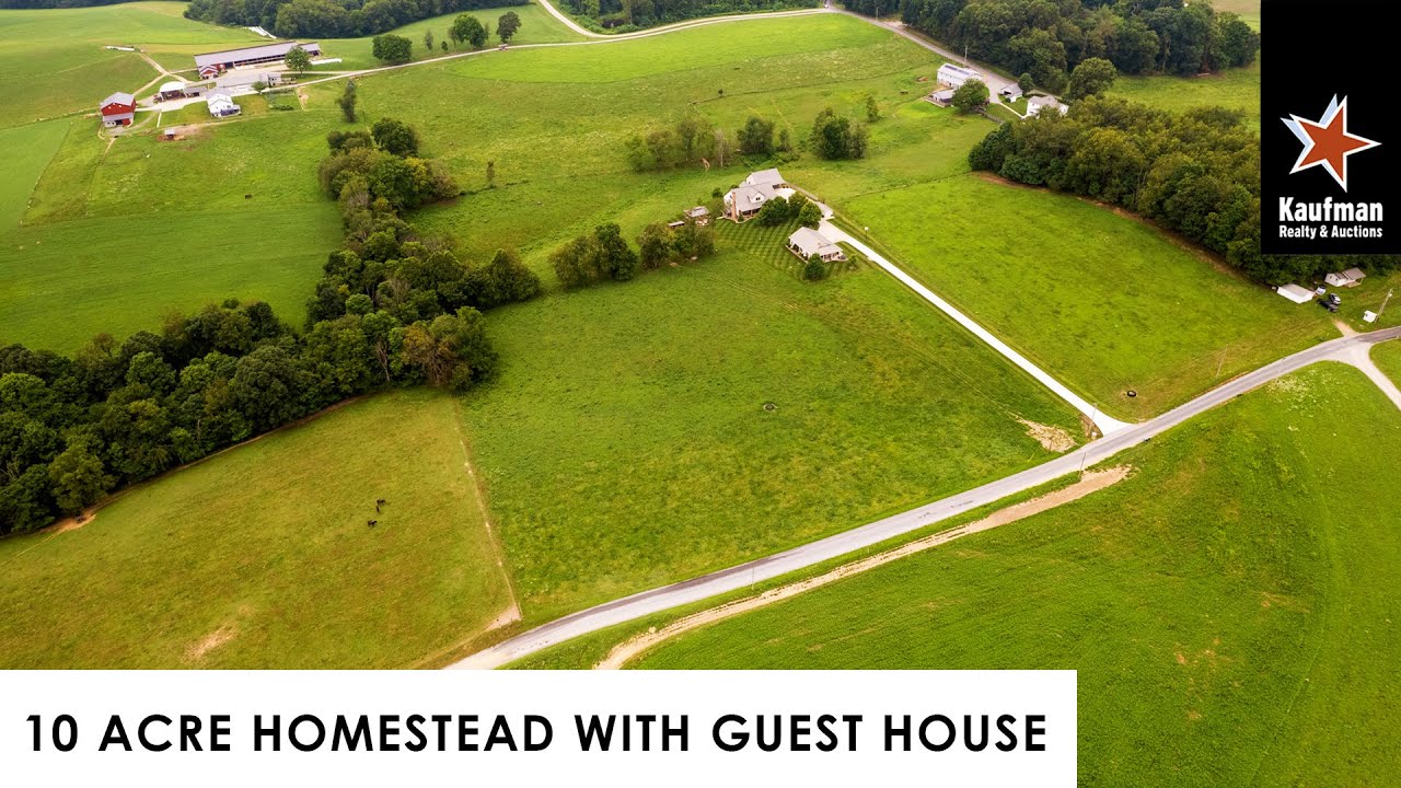 10 Acre Homestead with Guest House