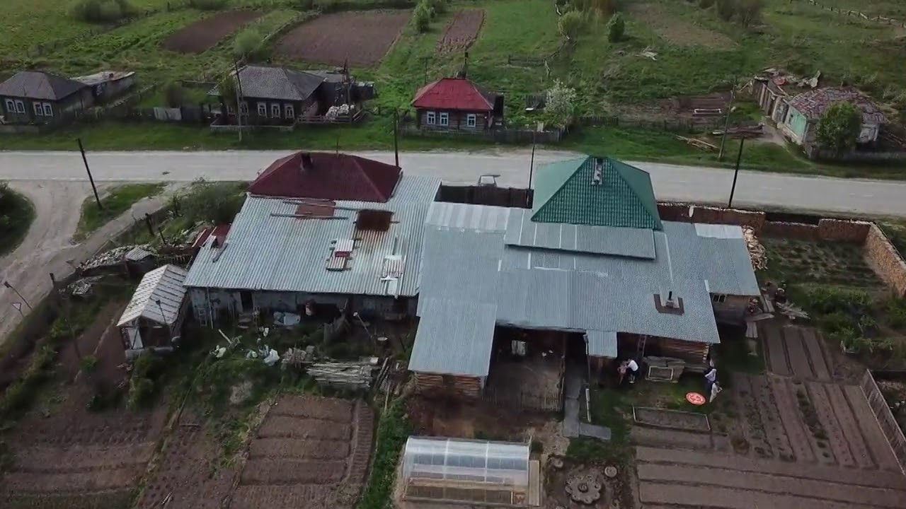 с. Александровское. Аэросъёмка с комментариями.