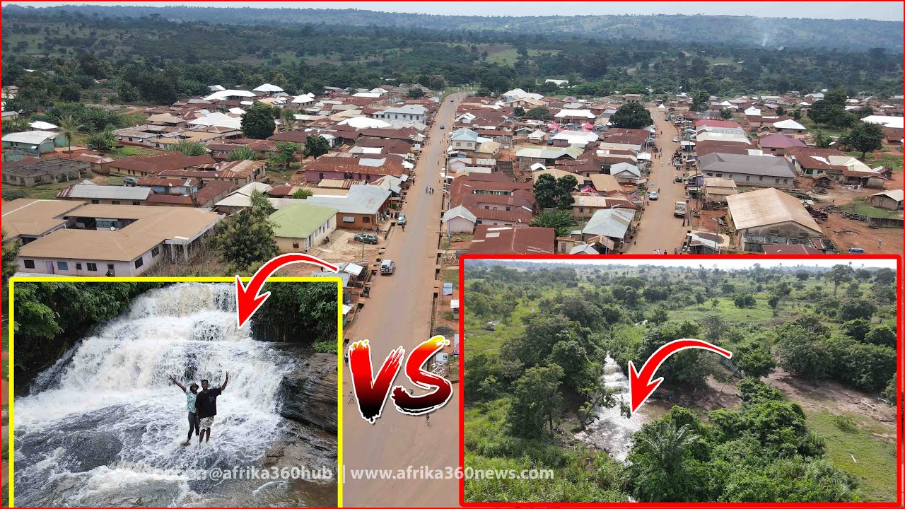 BigHistory: Hidden WaterFall Discovered In Anyinasu In The Ashanti Region of Ghana by Issah Seidu