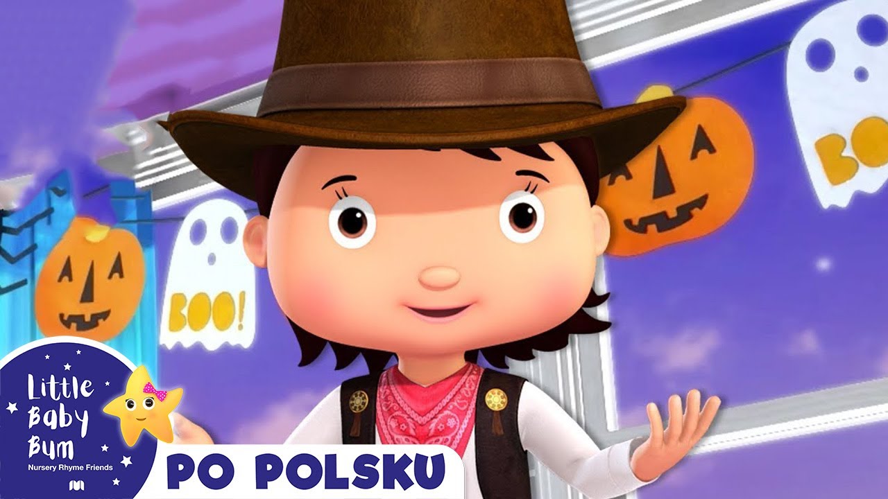 Piosenki na Halloween | Piosenki dla dzieci po polsku - 30 minut! | Little Baby Bum