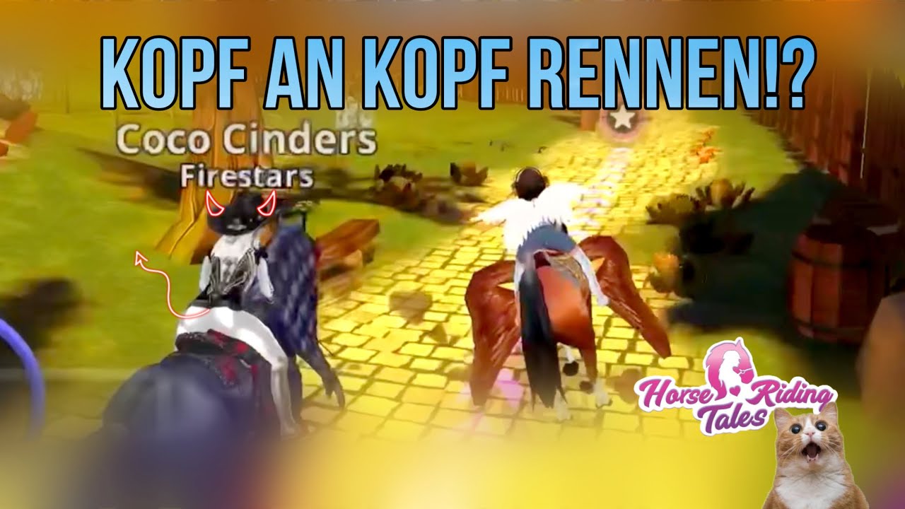Kopf an Kopf RENNEN mit Coco 🫶🏻😱 | Horse Riding Tales | Lola Lion