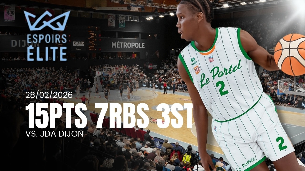 15pts 7rbs 3stl vs  Dijon - Recap