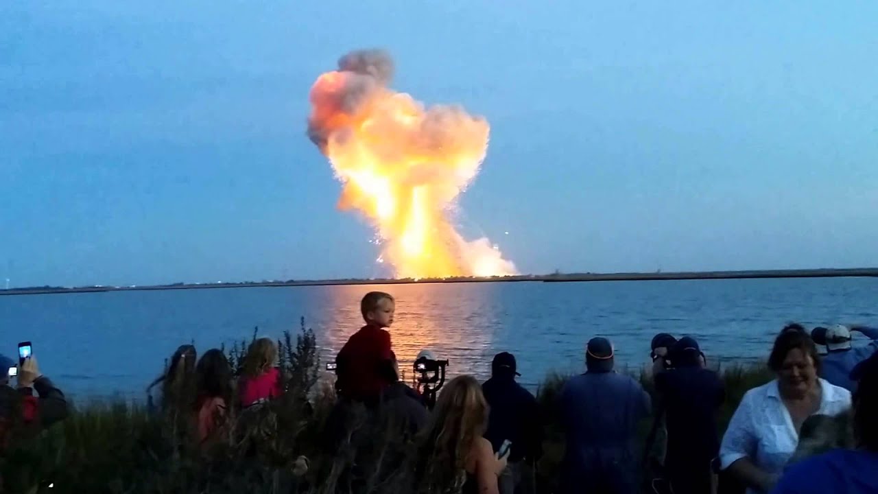Antares Rocket Explodes! Wallops Island, VA NASA