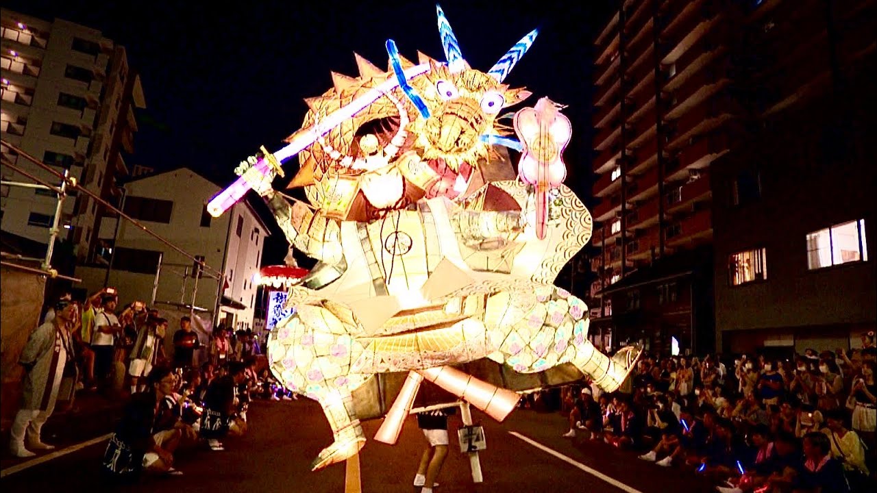 【乱舞！巨大張子人形】これはフェス！？太鼓ビートで街は熱狂　天下の奇祭「万燈祭」愛知・刈谷市　the world's strangest festival, the Lantern Festival
