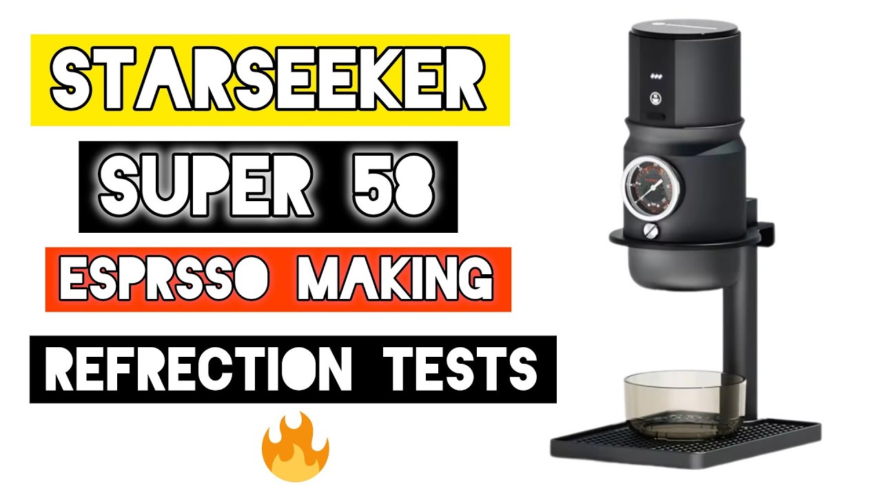 The best portable espresso machine? Starseeker Super58