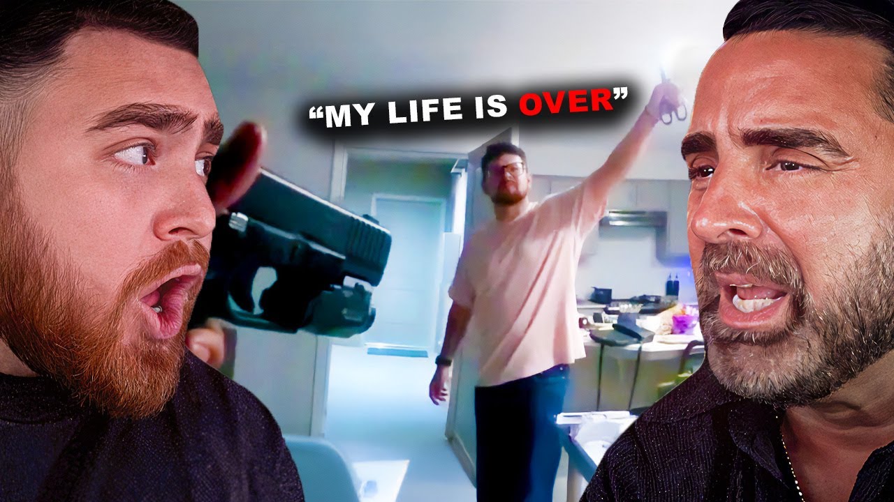 ЭТО БЫЛО РАЗБИВАЮЩЕ ДУШУ 💔 LosPollosTV и отец реагируют на снимки мужа после того, как он поймал ...