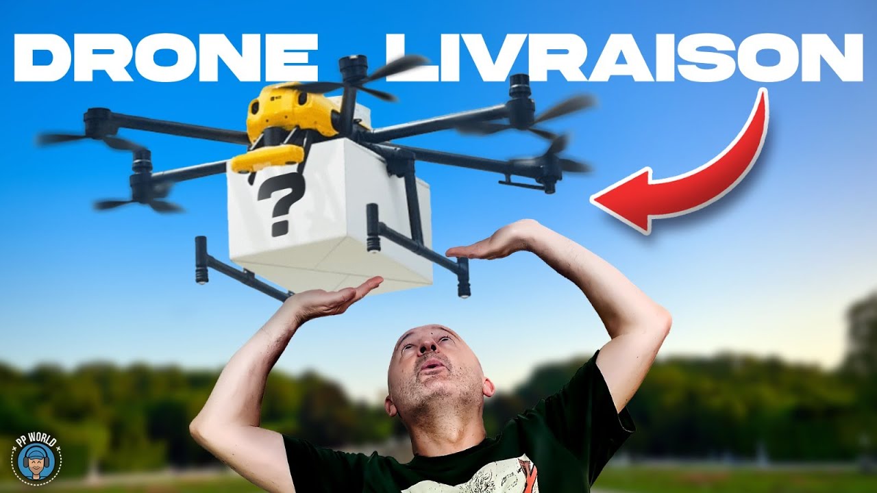 J'ai Testé La Livraison Par DRONE, C'est BLUFFANT ! (Vidéo 4K chapitrée)