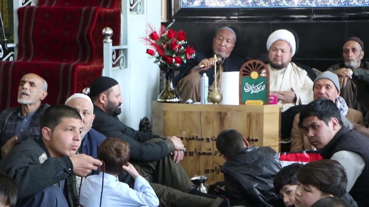 تکیه خانه گلزار شهدا قلعه شهاده مناقب خوانی 
