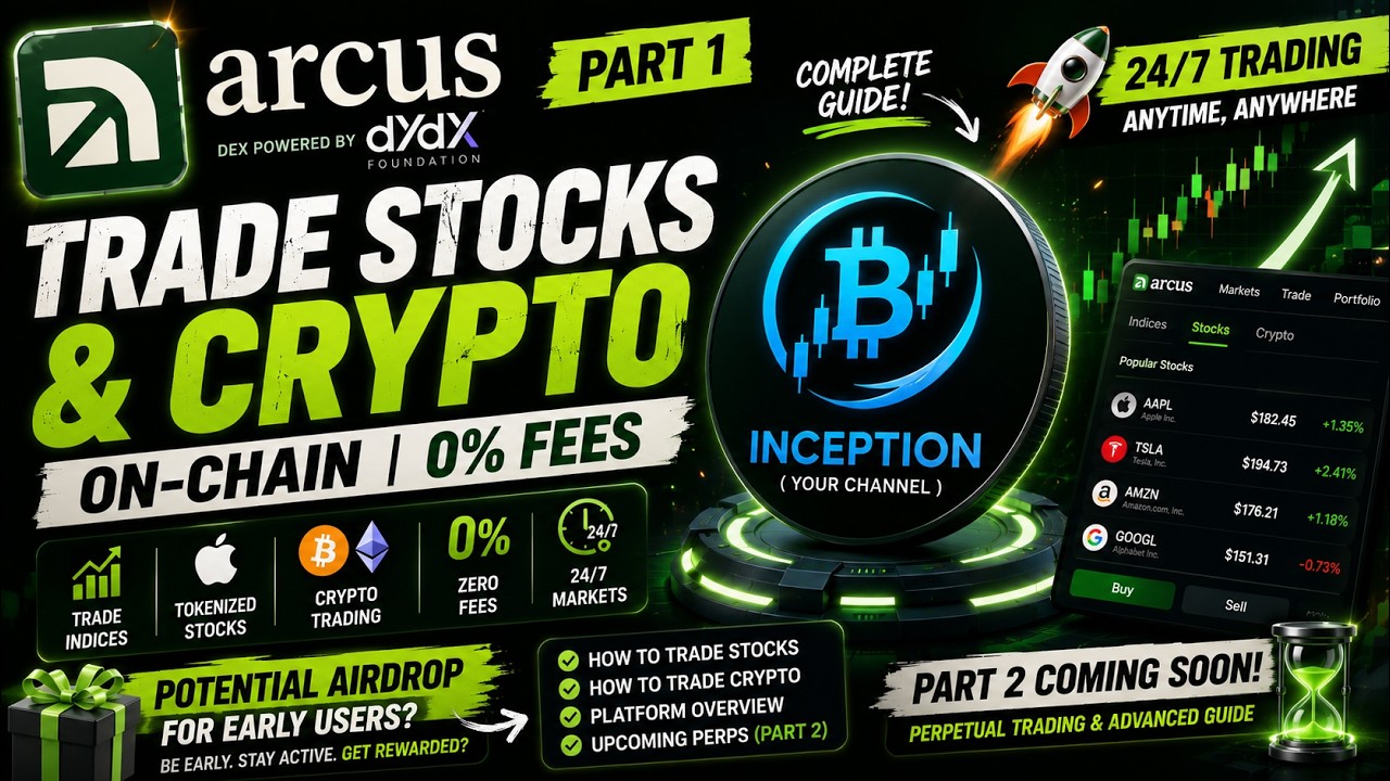 🚀 New DEX Backed by dYdX! Complete Arcus Guide