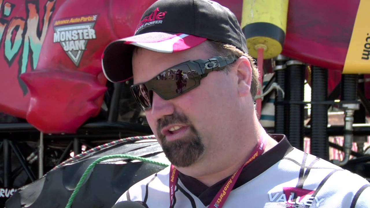 Monster Jam - World Finals 2013 - Interview with Crushstation and Greg Winchenbach