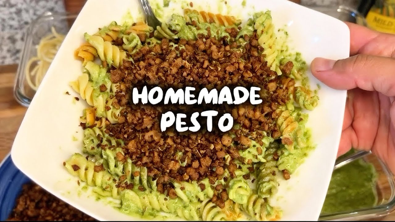 Fresh Basil Pesto in Minutes