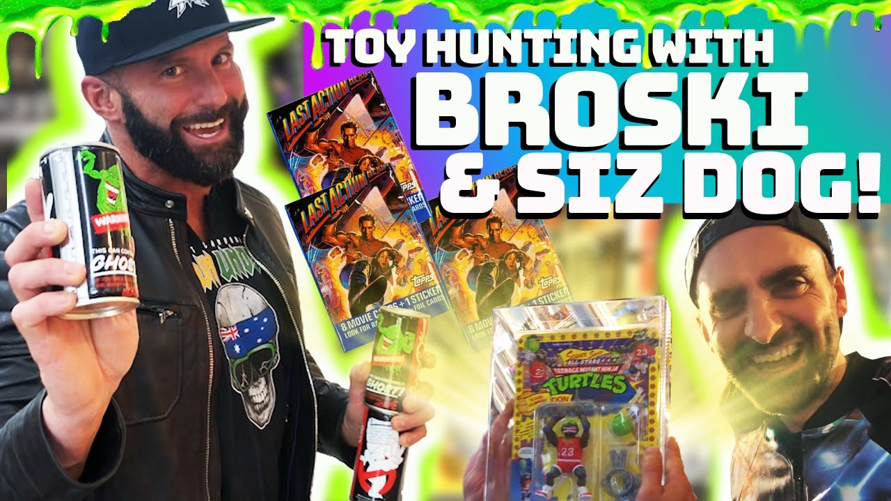 Toy Hunting with Matt Cardona and SIZ DOG at Lobos Collectables! DOWN UNDER in Melbourne Australia!