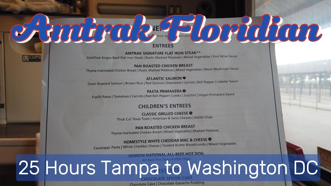 Amtrak: Флоридиан Тампа — Вашингтон (округ Колумбия)