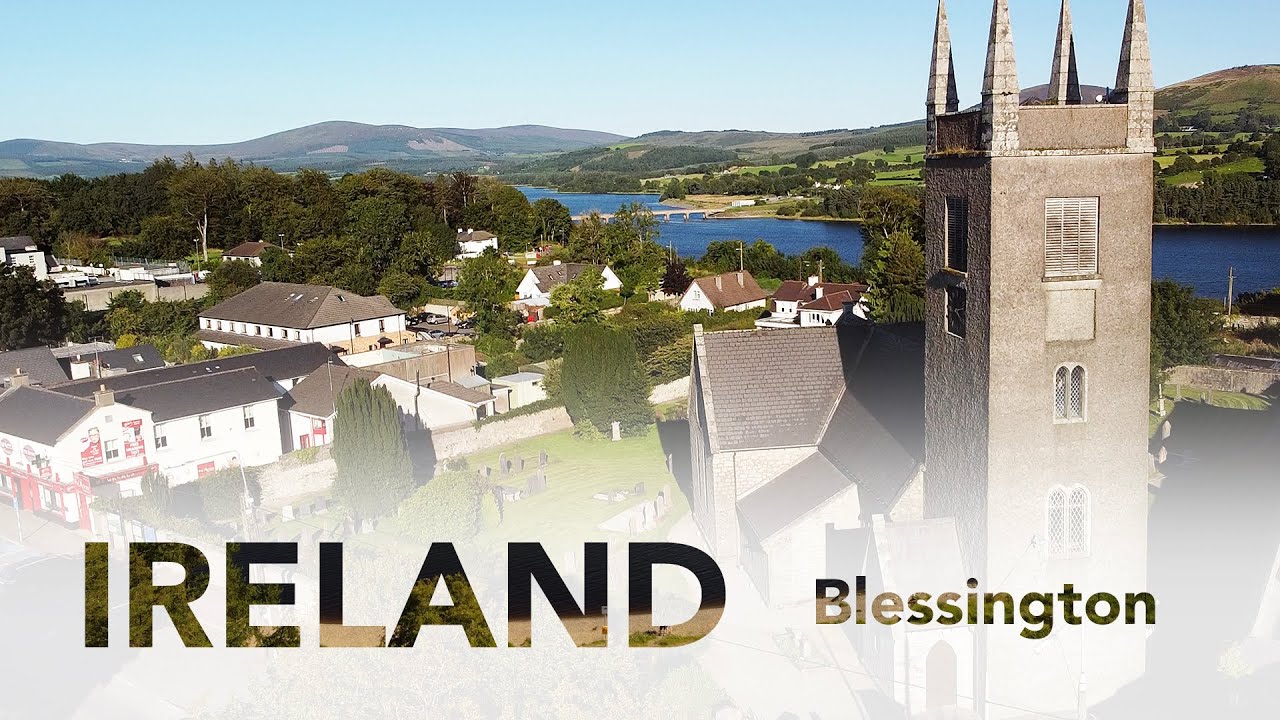 Blessington Greenway from above HD