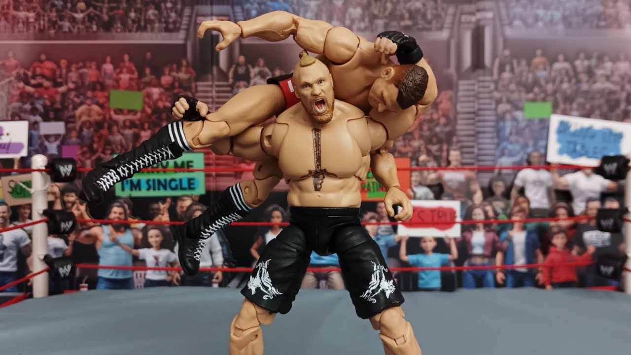 WFW RAW: Гюнтер против Брока Леснара! (WWE Stop Motion)