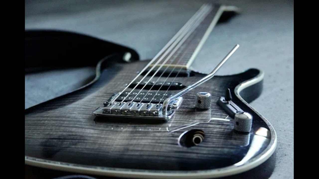 Guitar Improv Over Slow Blues Groove Guitar Backing Track Jam in A by