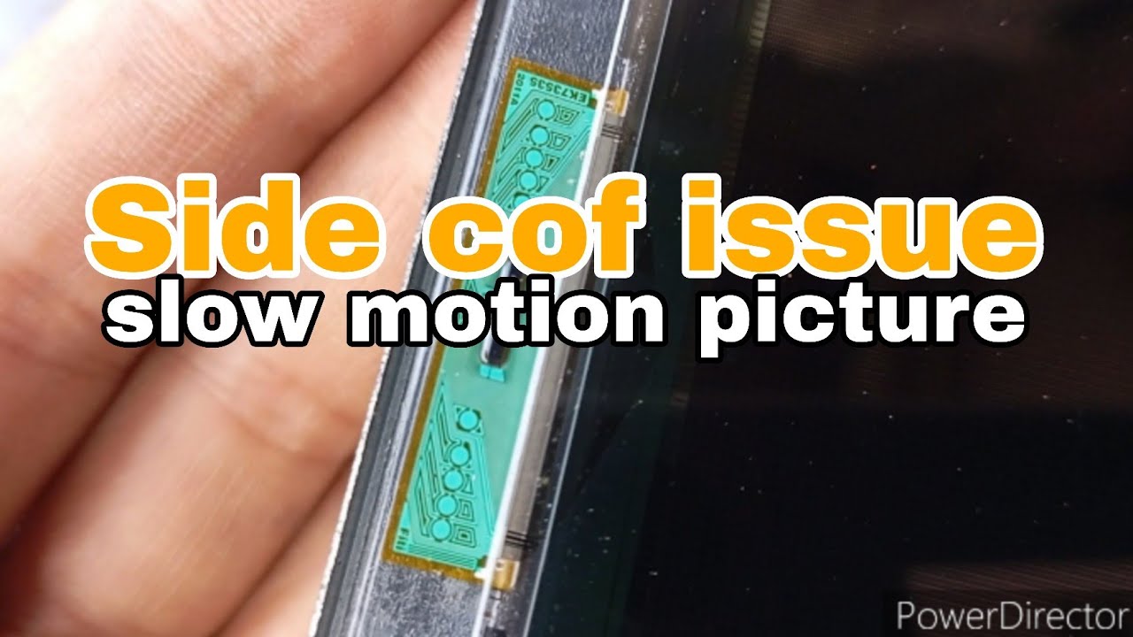 Extreme led tv slow motion display