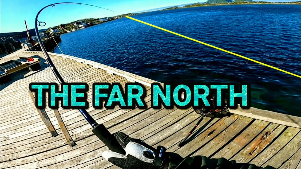 Shore fishing in the FAR NORTH of Arctic Norway