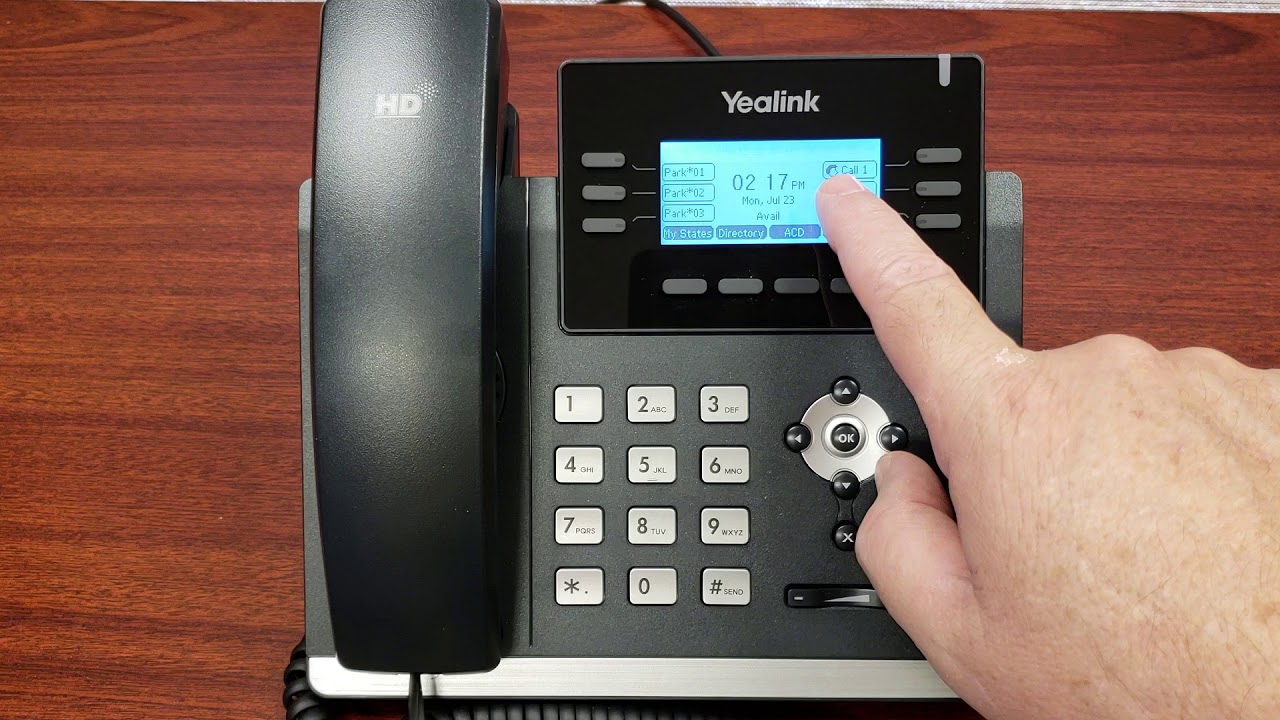 Yealink T42S ACD features