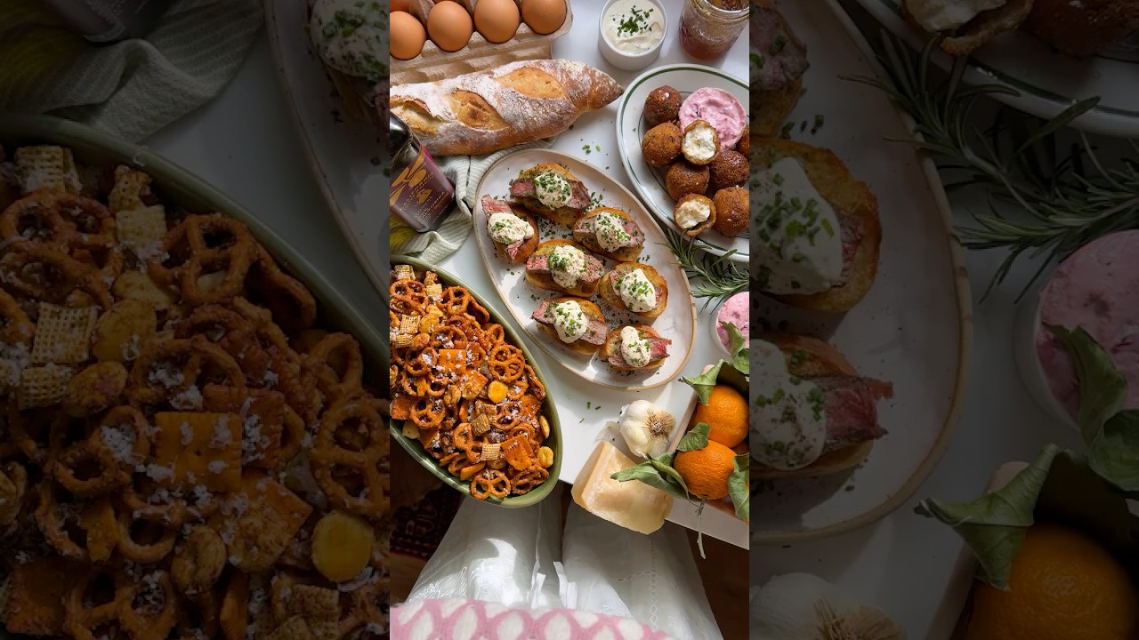 3 простых праздничных закуски 🎄✨