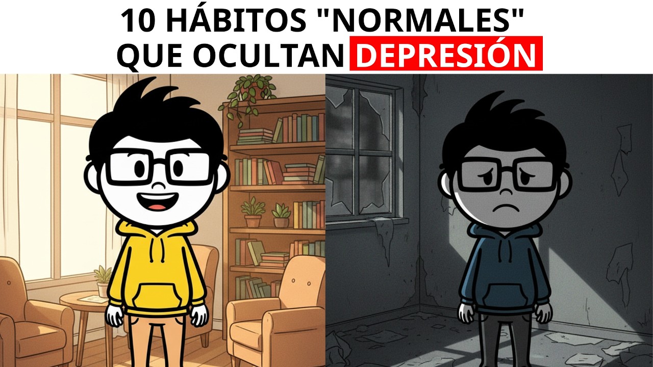 10 HÁBITOS “NORMALES” que podrían estar ocultando DEPRESIÓN CRÓNICA (y casi nadie lo nota)