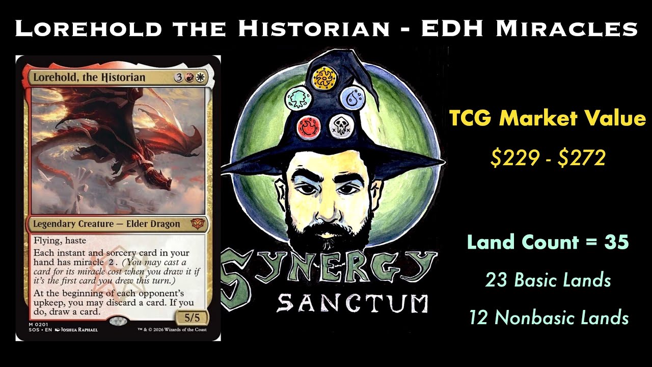 Secrets of Strixhaven - Lorehold, the Historian - EDH Big Miracle Spells Deck Tech