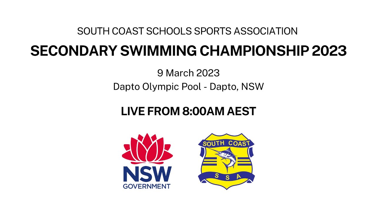 South Coast Schools Sports Association Secondary Swimming Championship 2023