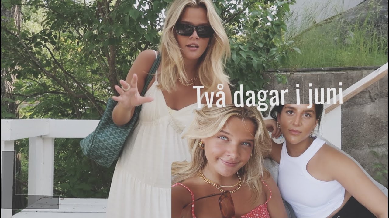 En sommarvlogg med h&auml;rligheter