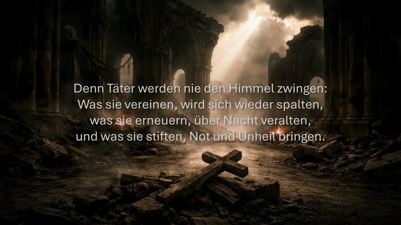 Allein den Betern kann es noch gelingen...