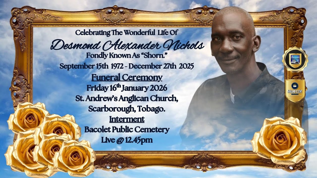 Desmond Alexander Nichols (Shorn) - The Celebration Of His  Wonderful Life.