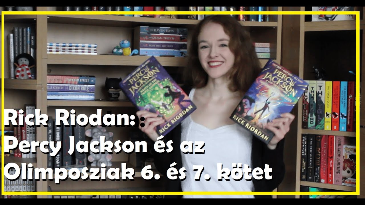 Rick Riordan: Percy Jackson és az Olimposziak 6. és 7. kötet ajánló