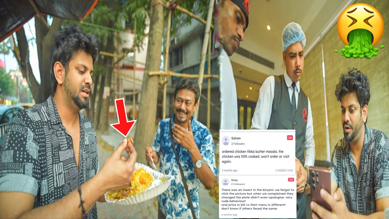INSECT & HAIR in Arsalan Biryani 🤮 Boycott this WORST rated restaurant 👎