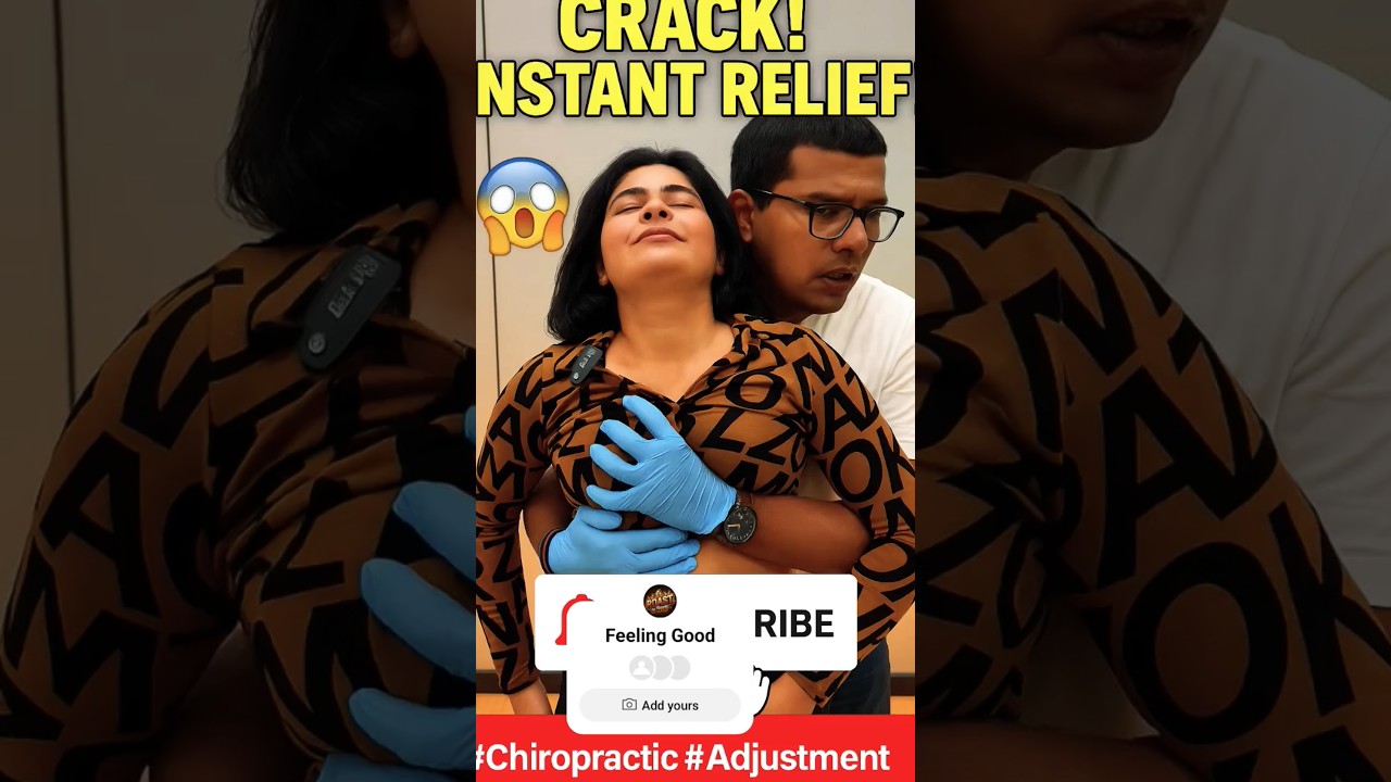 Unbelievable Chiropractic Adjustment! 😱 Instant Back Crack Relief!