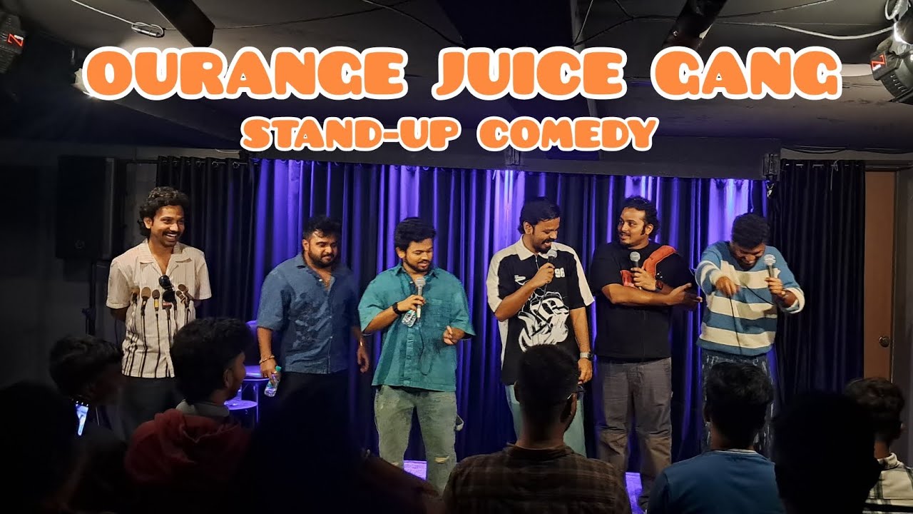 Stand-up Comedy Show ft. @focusedindian  | Ourange Juice Gang 🍊 | Vlog 6 | raada #viral #comedy 